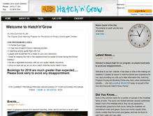 Tablet Screenshot of hatchngrow.com.au